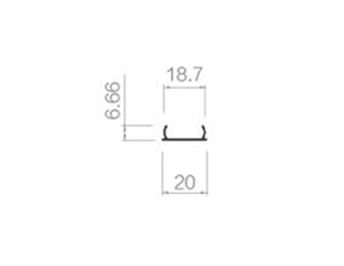 20W方通封头 20W