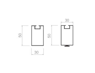 组合方通 FL30W*50H